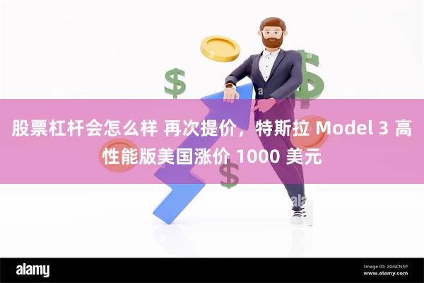 股票杠杆会怎么样 再次提价，特斯拉 Model 3 高性能版美国涨价 1000 美元