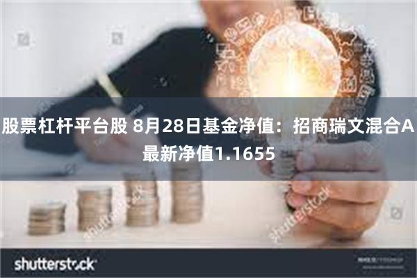 股票杠杆平台股 8月28日基金净值：招商瑞文混合A最新净值1.1655